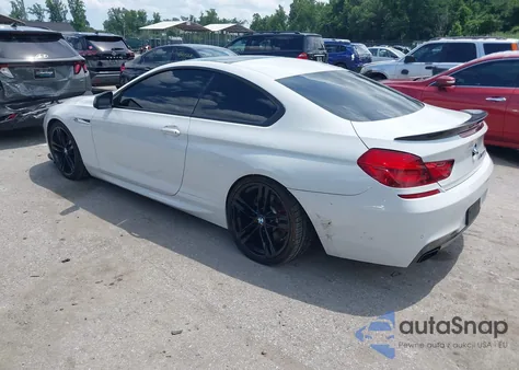 2012 BMW 650I из США, поврежденный, VIN WBALX3C5XCC528758